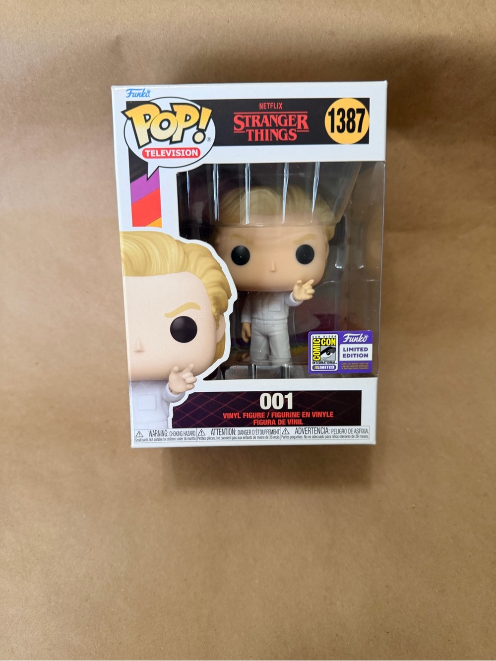 Funko Pop! Television Stranger Things 001 Blonde Vinyl Figure (White Outfit)
